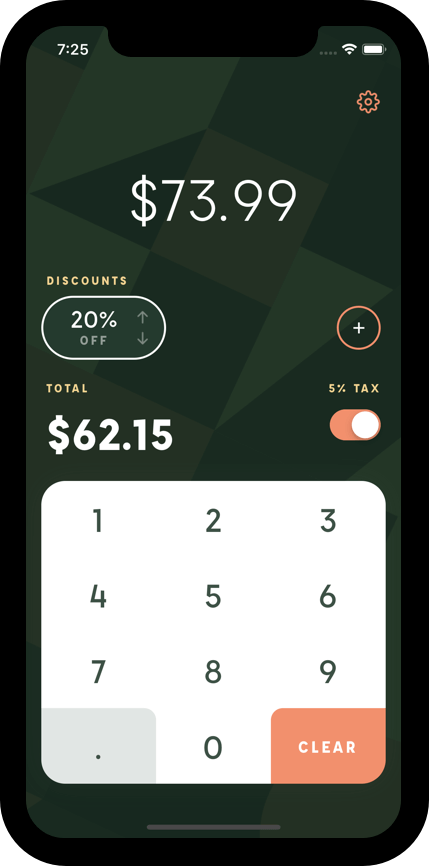 Screenshot of Totally in an iPhone X frame